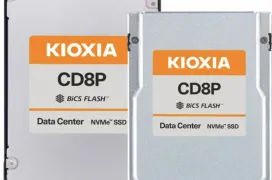 Los SSD Kioxia CM7 y CD8P consiguen la certificación PCIe 5.0 y NVMe 2.0 con hasta 30,72 TB de capacidad.