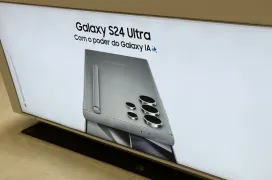 Aparecen carteles del Samsung Galaxy S24 Ultra Con el Poder de la IA en tiendas de Brasil