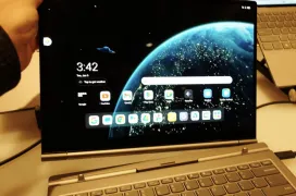 Lenovo sorprende con su híbrido ThinkBook Plus G5 : El teclado es un pc con Windows y la pantalla es un tablet con Android
