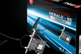 MSI presenta su tarjeta PCIe con WiFi 7 y Bluetooth 5.4 Herald BE NCM865