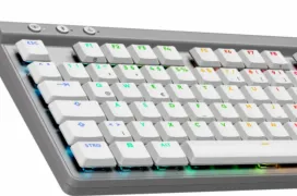 El teclado mecánico Logitech G515 Lightspeed TKL combina conectividad inalámbrica con un tamaño compacto y de perfil bajo