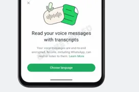Whatsapp empieza a implementar la transcripción de mensajes de voz