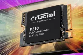 El Crucial P310 es el SSD PCIe 4.0 en formato compacto M.2 2230 más rápido del mundo.