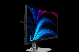 Nuevos monitores Philips de 34" para empresas con cargador de hasta 100W, Thunderbolt 4 y webcam incorporada