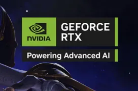 NVIDIA añade a su logo de GeForce RTX la frase "Powering Advance AI"