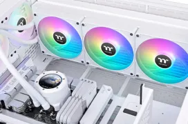 Thermaltake ha lanzado la RL AiO TH V2 Ultra EX ARGB Sync en color blanco y disponible en 4 tamaños de radiador