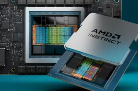 La aceleradora de IA AMD Instinct MI325X promete más rendimiento que la NVIDIA H200