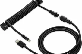 Skiller SHK50, un cable para teclado con su propio enrollador