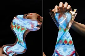 LG ha desarrollado un panel flexible y estirable capaz de aumentar su tamaño en un 50%