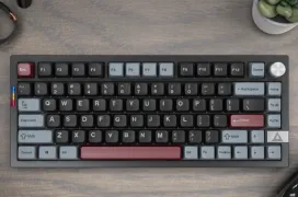 El teclado MONTECH MKey Pro tiene un formato 75%, interruptores mecánicos Gateron intercambiables y batería de hasta 310 horas