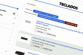 Ya disponible la nueva categoría de Teclados en el Comparador de Precios de Geeknetic