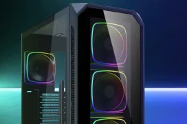 Sharkoon lanza su torre AK5 RGB con soporte BTF y los nuevos ventiladores Shark Light 