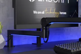 Los brazos ajustables Endorfy Broadcast Low Profile Boom Arm llegan al mercado desde 65 euros