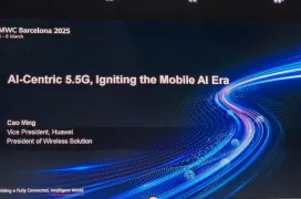 La Inteligencia Artificial llega a las redes ópticas, almacenamiento y 5.5G de HUAWEI