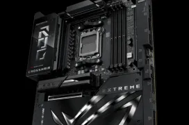 La ASUS ROG Crosshair X870E Extreme ya es oficial con su panel LCD deslizante y un precio de 1.189 euros