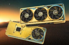 La gráfica ASUS ROG Astral DHAHAB incluye 6,5 gramos de oro y se ha visto a la venta por hasta 9.500 euros