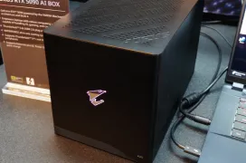 Gigabyte anuncia su GPU externa AORUS RTX 5090 AI BOX con Thunderbolt 5.0 y Refrigeración Líquida