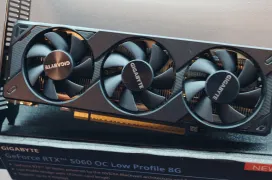GIGABYTE ha presentado la nueva RTX 5060 de 8 GB con perfil bajo, 2 ranuras de grosor y 3 ventiladores