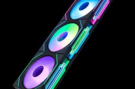 Los ventiladores inalámbricos Lian Li UNI FAN SL-INFINITY pueden modificar su velocidad de giro e iluminación RGB sin cables