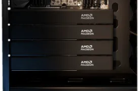 La AMD Radeon AI PRO 9700 en configuración de multiGPU ofrece hasta 1.780 tokens por segundo con 180 instancias concurrentes