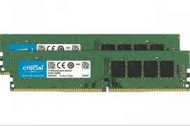 Las ofertas para Hoy incluyen este kit de 16 GB DDR4 de Crucial por 29,99 euros, discos SSD de 1 TB, fuentes de alimentación y más