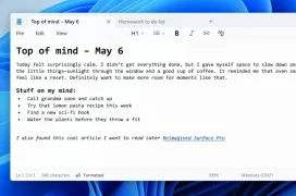 El Bloc de notas de Windows ahora permite trabajar con texto con formato gracias al soporte para Markdown