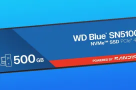  WD Blue SN5100 alcanza 6,6 GB/s incluso en 500 GB y adopta la marca SanDisk en la nueva apuesta de Western Digital por los SSD NVMe