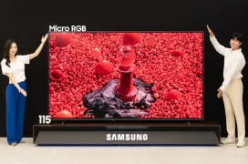 Samsung ha presentado su tecnología Micro RGB, incorporada en una nueva tele de 115 pulgadas