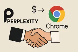 Perplexity ofrece 34.500 millones de dólares a Google para comprar su navegador Chrome