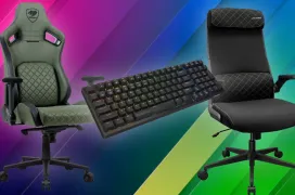 La nueva línea de Cougar combina la silla Stryder, la Defensor S con soporte PushBack y el teclado Ultimus Pro