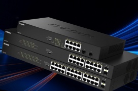 Los nuevos D-Link DGS-1010P, DGS-1018P y DGS-1026P combinan PoE+, uplinks SFP y funciones DIP para redes SOHO y empresariales