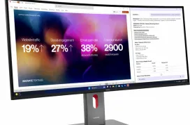 Lenovo prepara un monitor Ultrapanorámico de 5.120 x 2.160 píxeles de resolución
