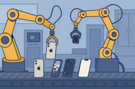 Apple está exigiendo a sus proveedores que automaticen sus fábricas si quieren seguir recibiendo pedidos futuros