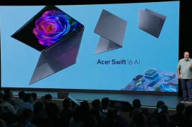 Los Panther Lake aparecen en el evento de Acer, el Swift 16 AI contará con esta nueva generación de CPUs de Intel