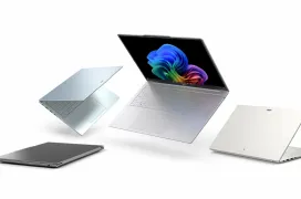 Con menos de 1 kg de peso Acer ha presentado el Swift Air 16, un portátil con procesadores AMD y etiqueta Copilot+ PC