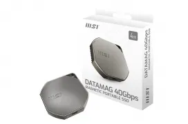 MSI presenta la unidad SSD externa DATAMAG 40 Gbps, hasta 4 TB de almacenamiento y velocidades de 4.000 MB/s
