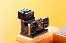 La nueva base para eGPU de AOOSTAR cuenta con Thunderbolt 5 y hueco para añadir tu MiniPC