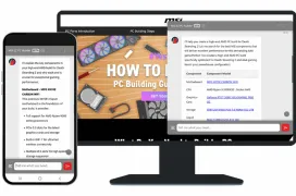 MSI EZ PC Builder es el asistente de IA que te ayudará a elegir los componentes para tu nuevo equipo