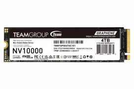 El nuevo SSD Teamgroup NV10000 ofrece velocidades de lectura de hasta 10.000 MB/s y capacidades de hasta 4 TB