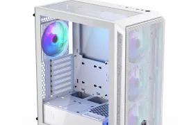 Nueva caja Endorfy Arx 500 White con iluminación ARGB, cristal lateral y 4 ventiladores de 140 mm incluidos por 115 euros