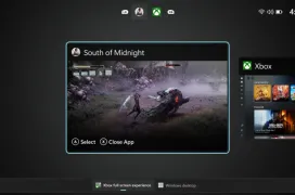 La MSI Claw comienza a recibir la nueva App Xbox con interfaz a pantalla completa