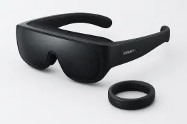 La patente de estas gafas de AR/VR de HUAWEI incluyen un anillo que se desacopla para controlarlas