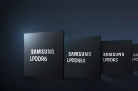 Samsung mostrará la LPDDR6 en el CES 2026, velocidades de 10,7 Gbps con un 21% menos de consumo que LPDDR5X