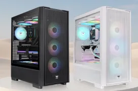 Thermaltake presenta la S380 TG ARGB con frontal de malla, soporte para conectores ocultos y capacidad para dos radiadores de 360 mm