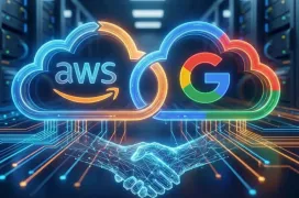 Tras la caída masiva de octubre, Amazon  AWS y Google Cloud se alían para interconectar sus nubes