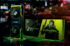 NVIDIA está regalando una GeForce RTX 2080 Ti Cyberpunk Edition firmada por Jensen Huang
