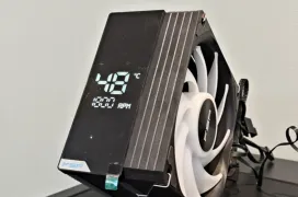Los nuevos disipadores y RL AiO de FSP inegran pantallas para mostrar la temperatura de la CPU