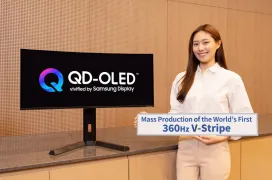 Samsung inicia la producción de los primeros paneles QD-OLED V-Stripe de 360 Hz con una mejora clave para la lectura de texto