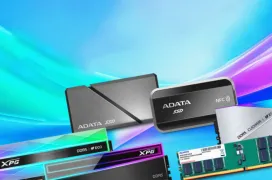 ADATA se planta en CES 2026 con MSI e Intel: DDR5 CUDIMM de 4 rangos y hasta 128 GB, más SSD PCIe 5.0 a 13.500 MB/s y USB4 con NFC