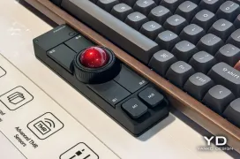 Keychron presenta Nape Pro, un trackball modular con software inteligente diseñado para vivir pegado a tu teclado